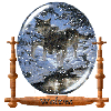 Winter Wolves Globe